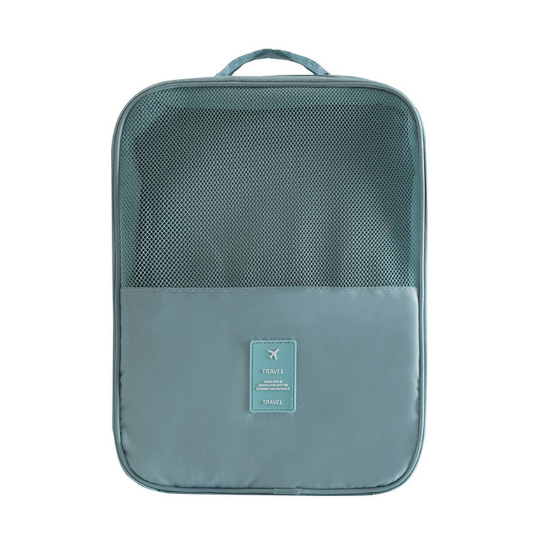 Large capacity can hold three pairs of shoes convenient Oxford cloth storage bag, waterproof shoe bag, suitcase trolley shoe bag
