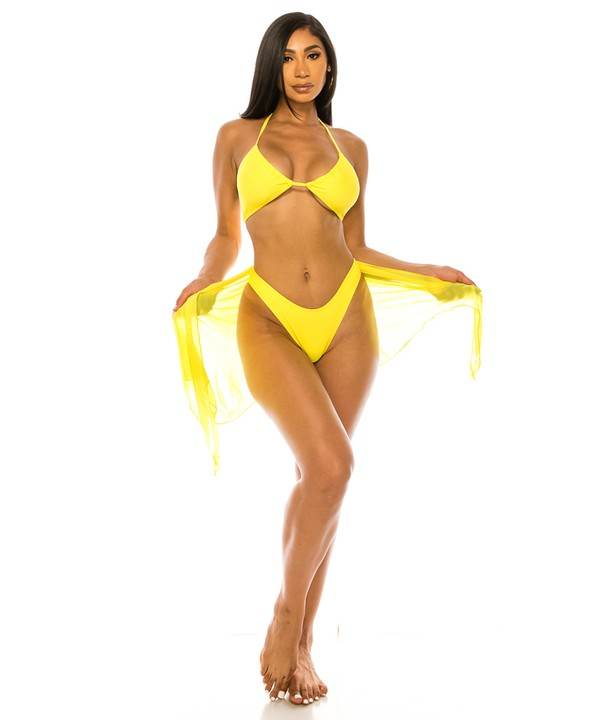 THREE PIECE SET Swimwear