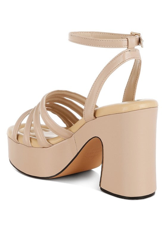 Athla Strappy High Platform Sandals