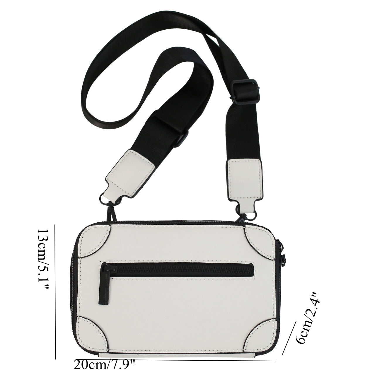 Men's Crossbody Bag Simple, Design Box Bag stylish, Small Satchel Shoulder Bag