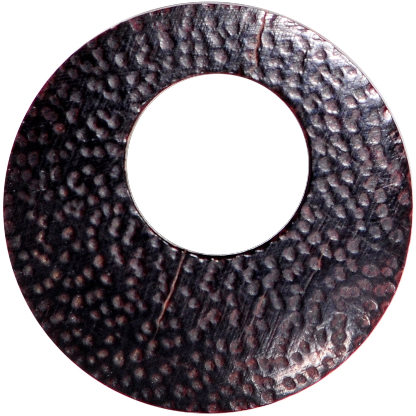 00G Organic Tamarind Wood Offset Eyelet Saddle Plug