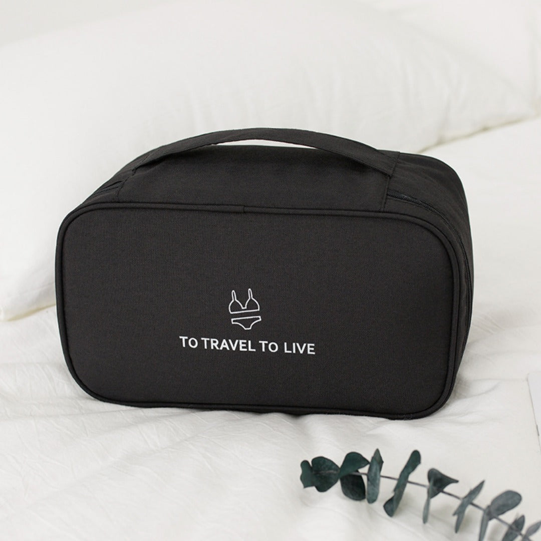 Oxford cloth underwear and socks storage bag, modern simple and fashionable large-capacity convenient finishing bag, underwear storage bag