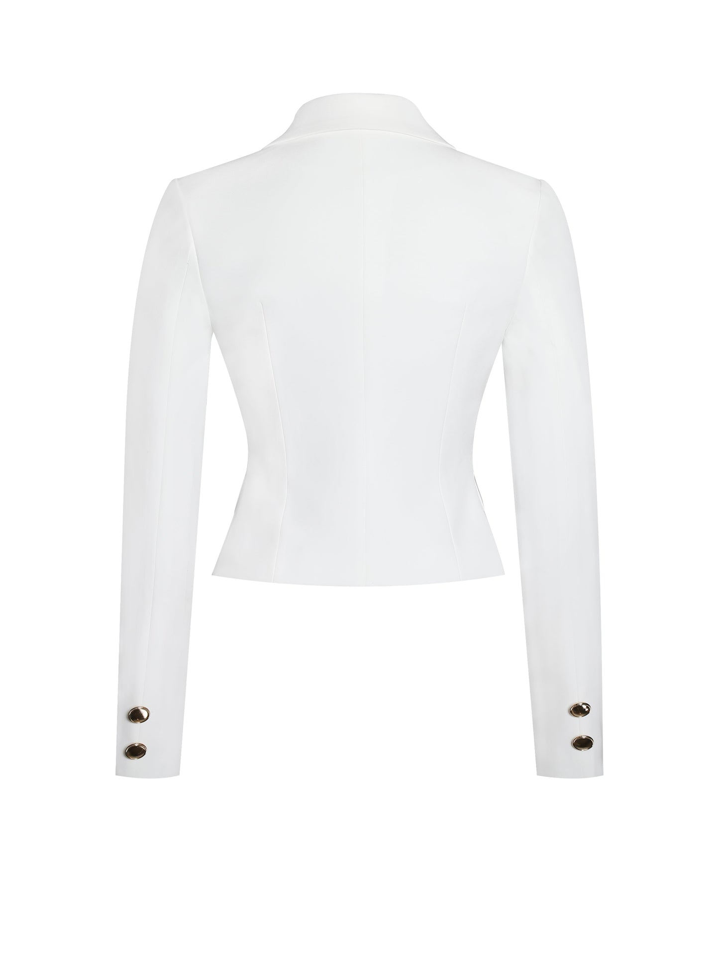 Oakley White Preppy Style Blazer Jacket