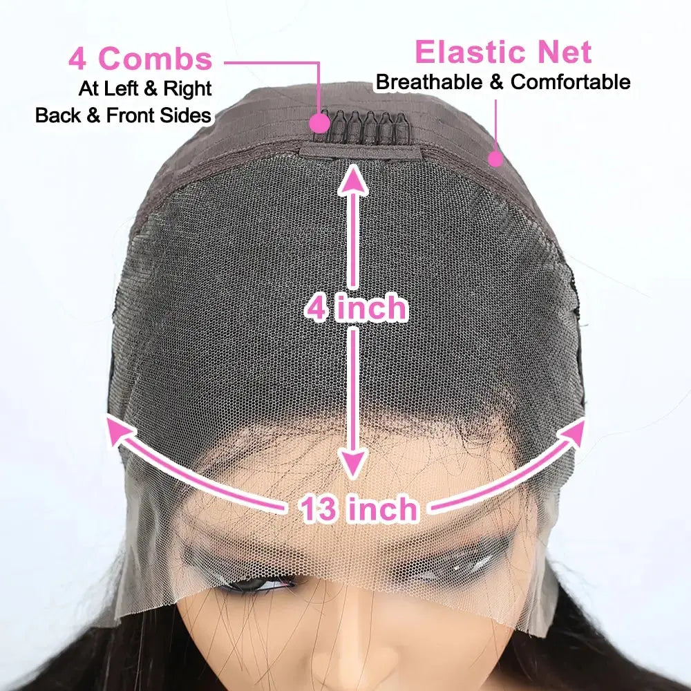 4-27 Highlight | 4-30 Highlight | Human Hair | Bob | Straight | Lace Front | Human Hair | Brazilian Short Bob Human Hair Wigs