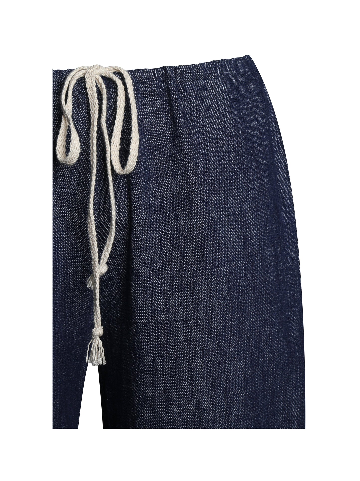 Raffaella Cotton Denim Straight Leg Pants