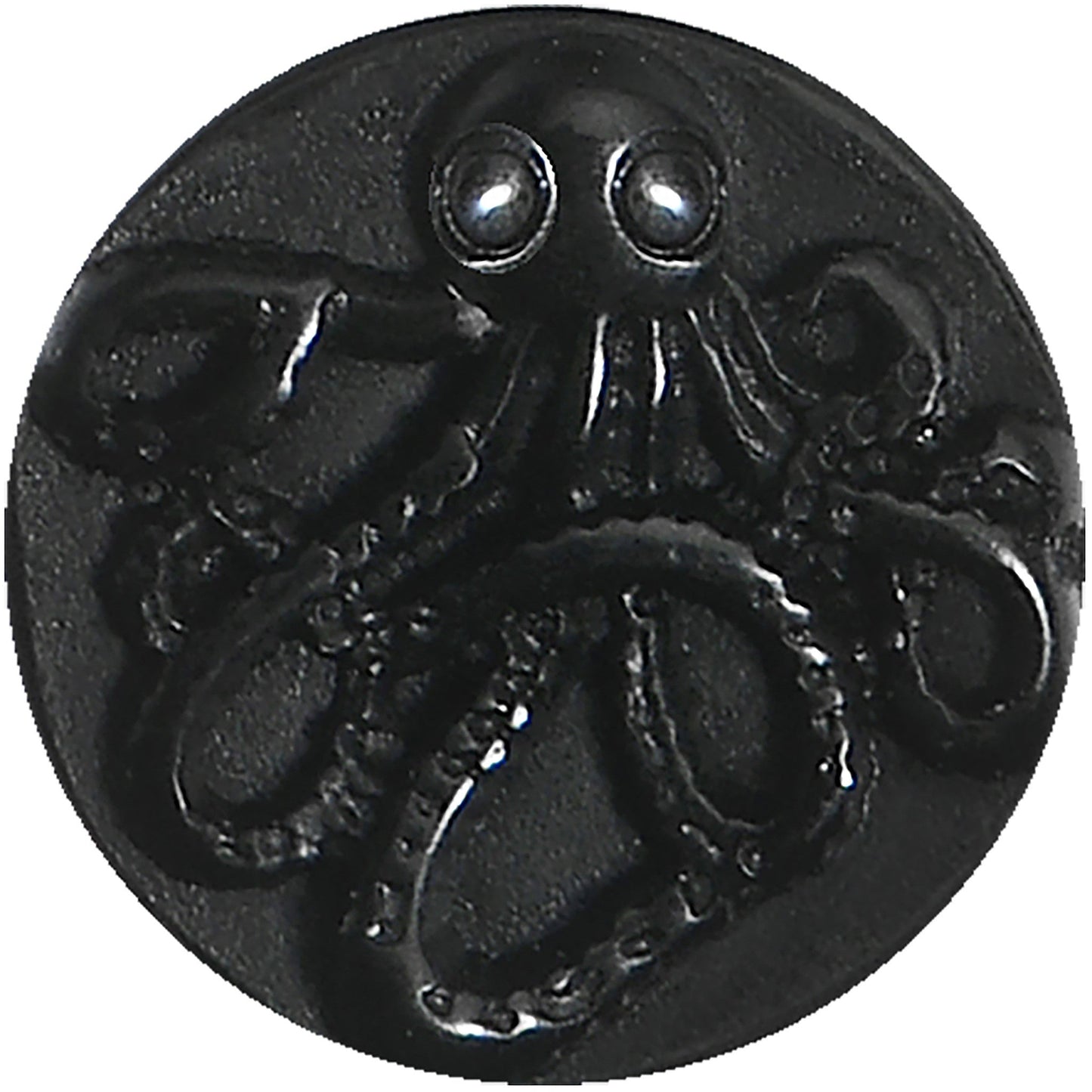 0G Black Acrylic Octopus Plug