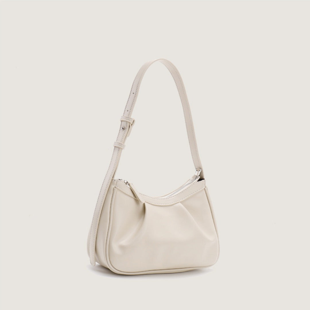 Women's bag pleated underarm bag hobo small shoulder bag for women