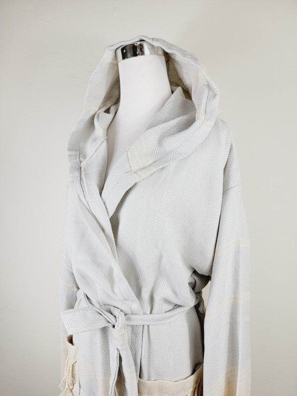 Unisex Robe, Beach or spa Robe with pockets - Ligh