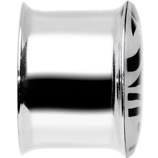 5/8 Stainless Steel Purple Tiger Print Solar Activated Saddle Plug