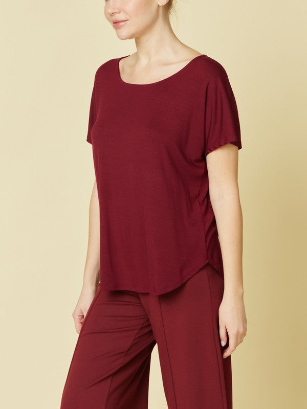 BAMBOO CASUAL DOLMAN SLEEVE TOP