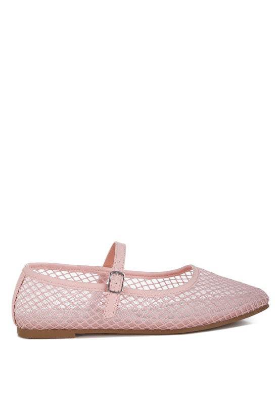 Averona Mesh Mary Jane Flats