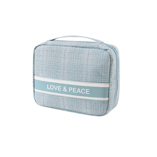 Makeup bags, smallSquare small travel storage bag, portable cosmetic bag,