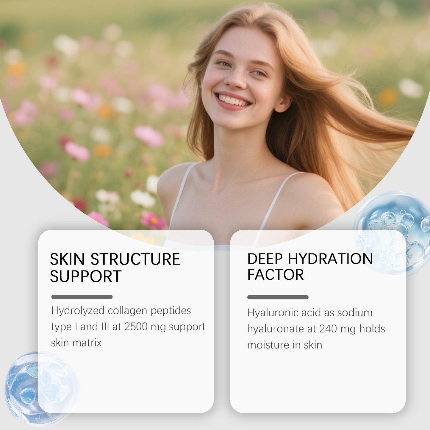 Multi-Flavor Skin-Hydrating Oral Supplement