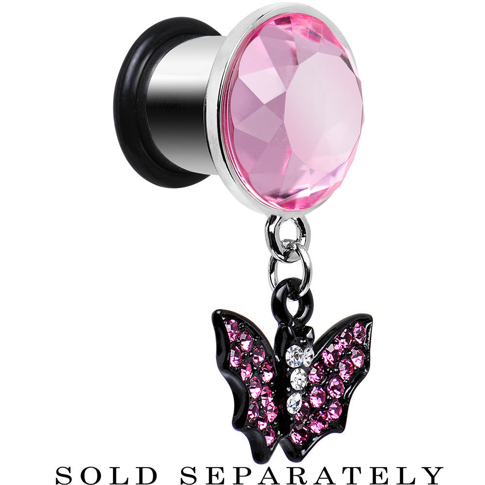 00G Pink Gem Night Belongs to the Bat Steel Plug