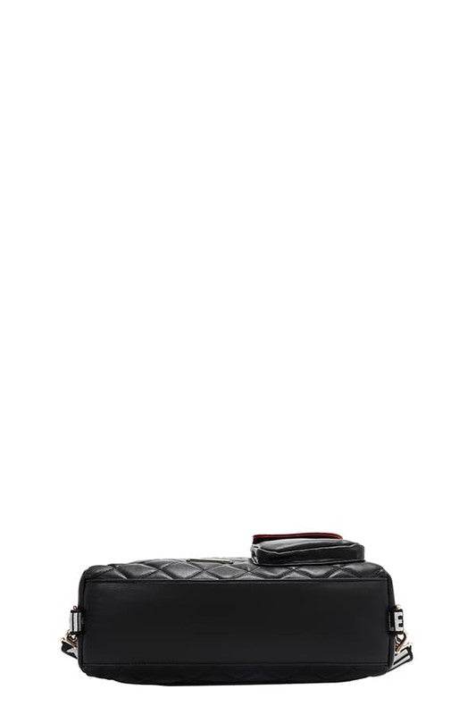 Nicole Lee USA Convertible Adjustable Strap Backpack Bag