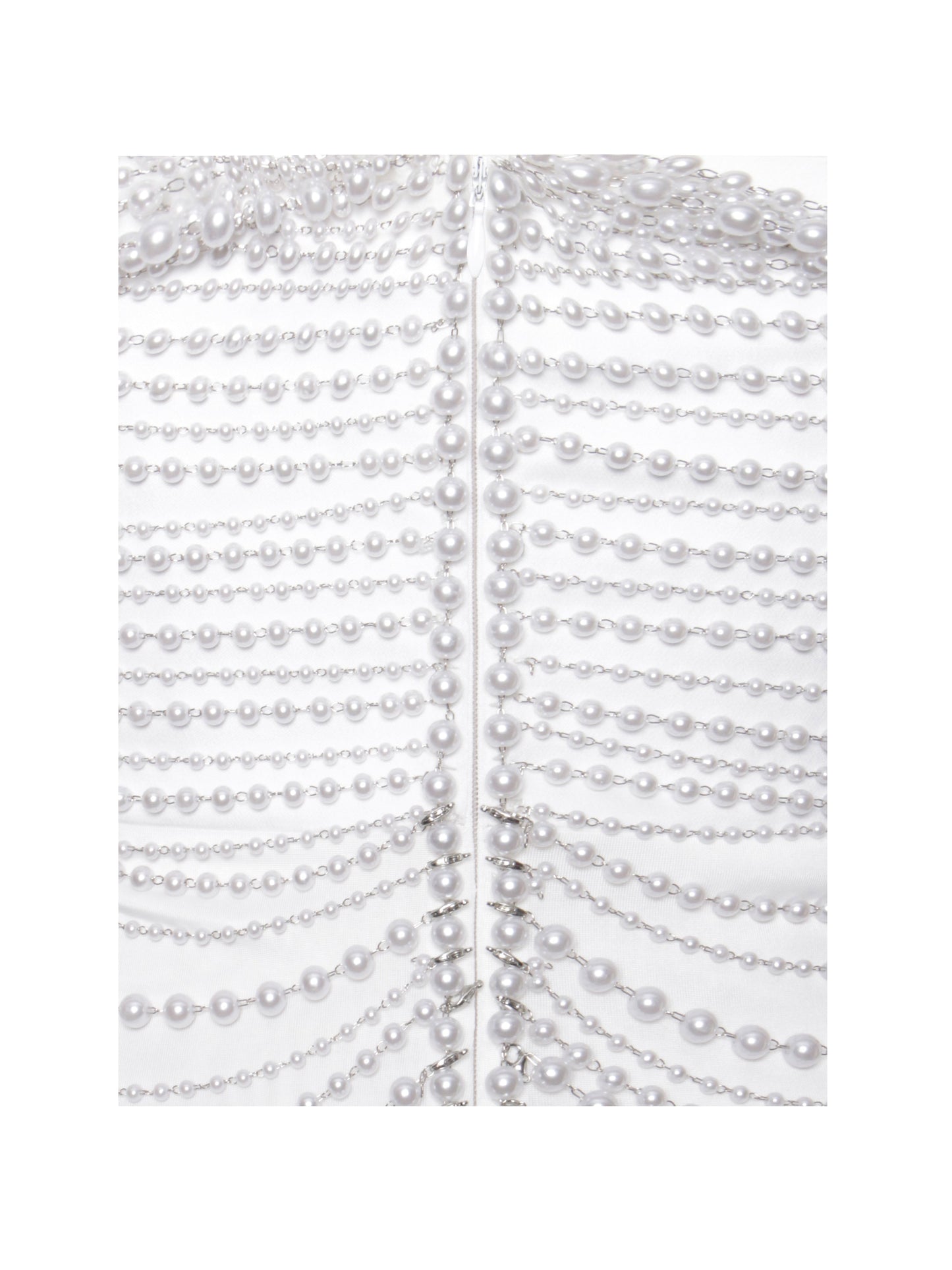 The Birth of Venus Pearl Handmade Crochet Gown