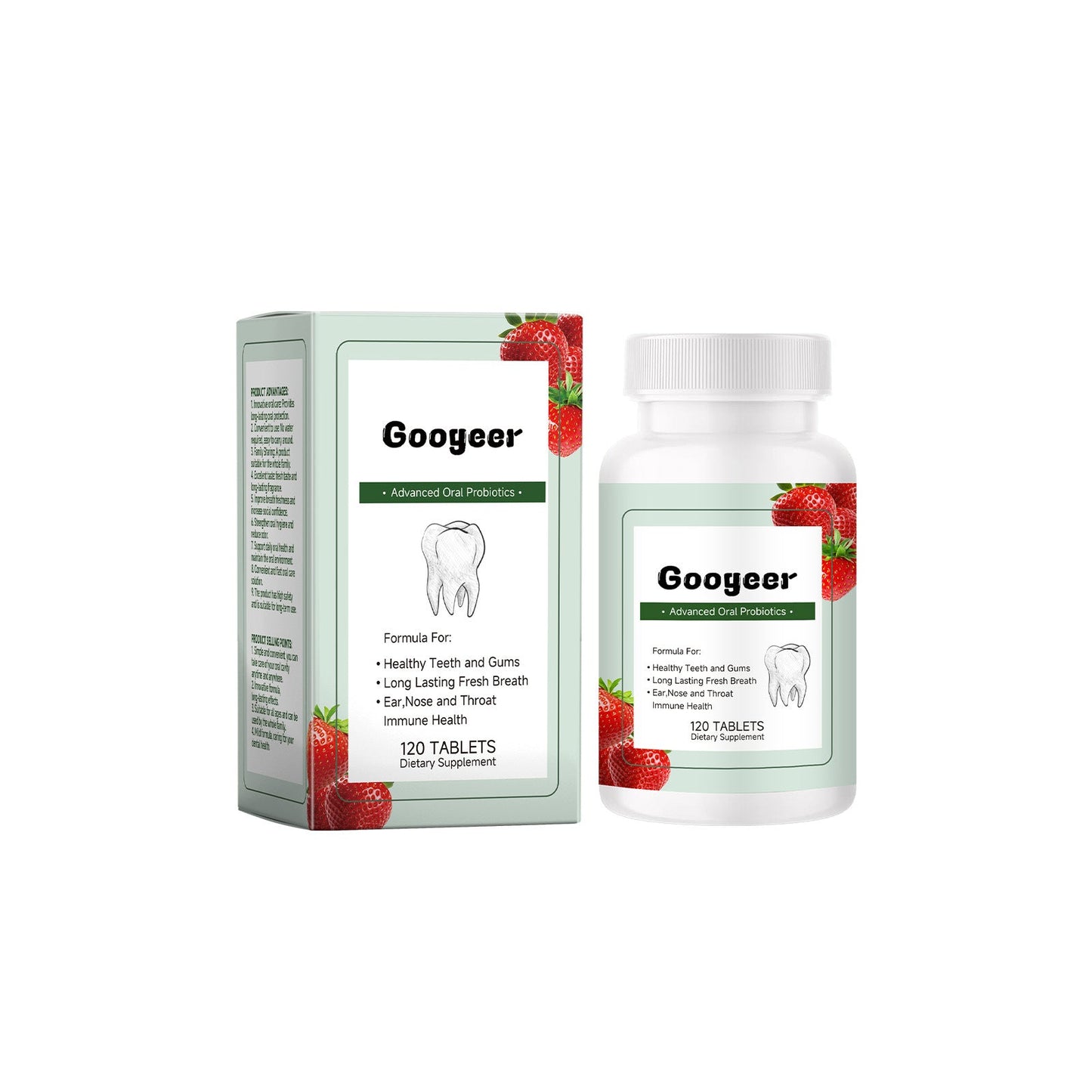 Dietary Supplement For Gentle All Around Body Care Probiotic Tablets