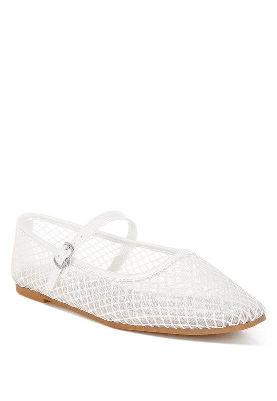 Averona Mesh Mary Jane Flats