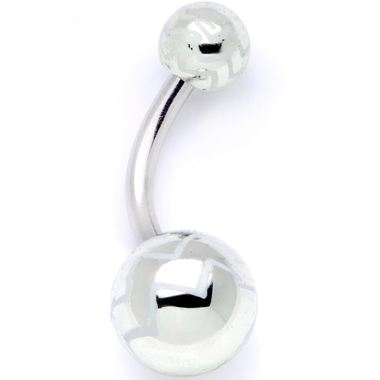 Parade of Color Zig Zag Party Pack Belly Ring Set of 4