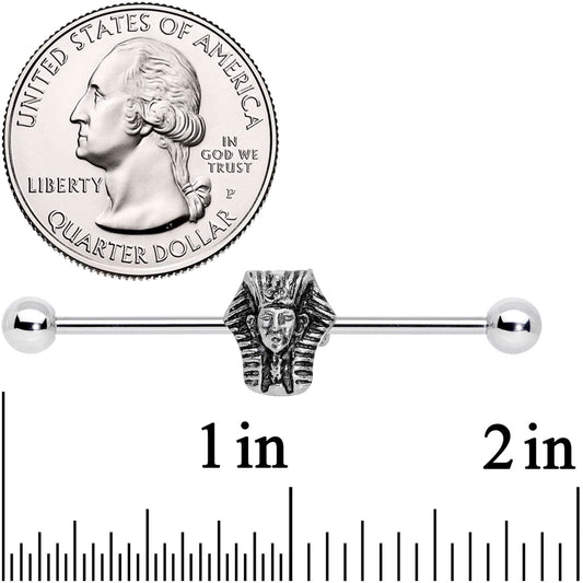 14G Moveable Mighty Pharaoh Industrial Barbell 38mm