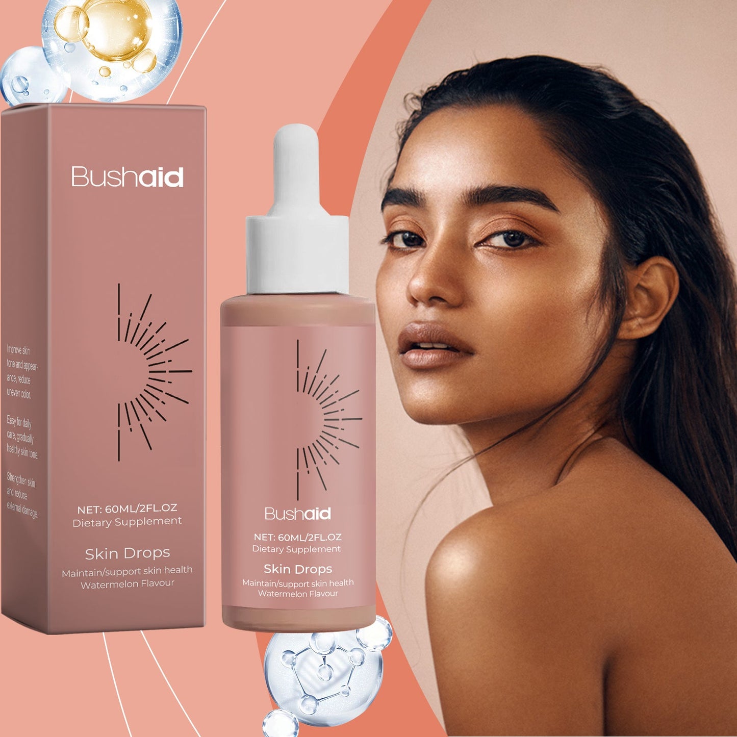 Natural Sunless Tanning Drops Oral
