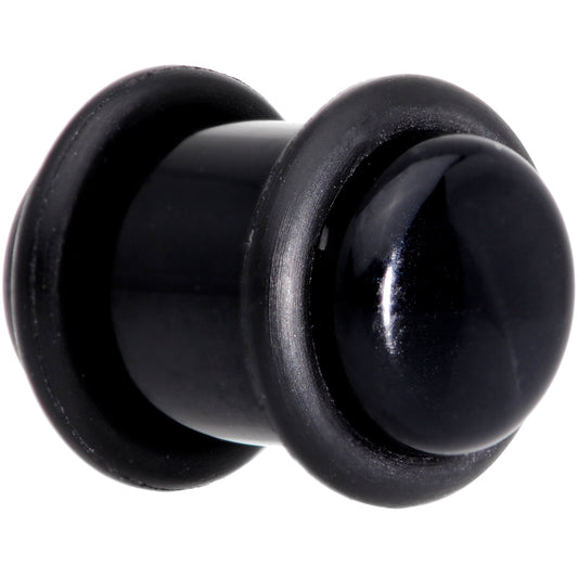 0G Basic Black Acrylic Straight Plug Set