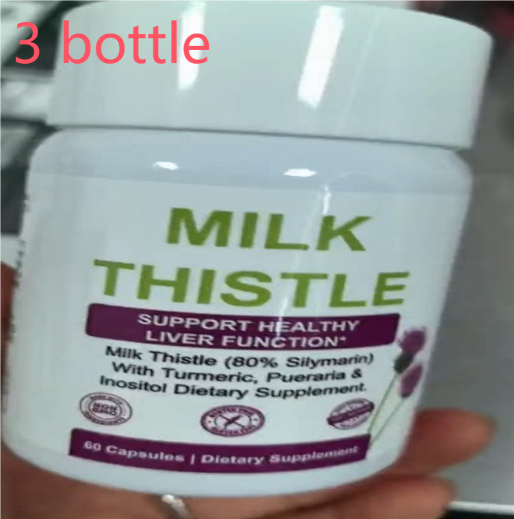 Milk Thistle Capsules With Waterwort Extract