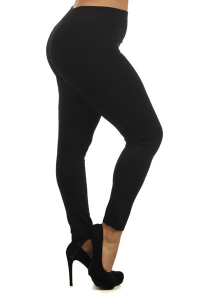 Plus Size Super Soft Peached Full Length Leggings