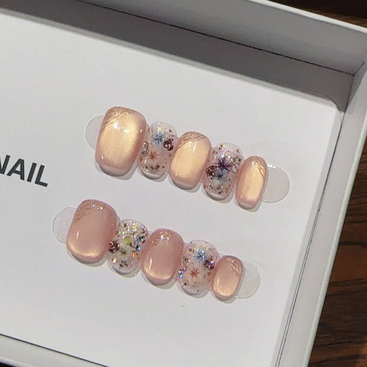 0988- Handmade press on nails fake nails removable