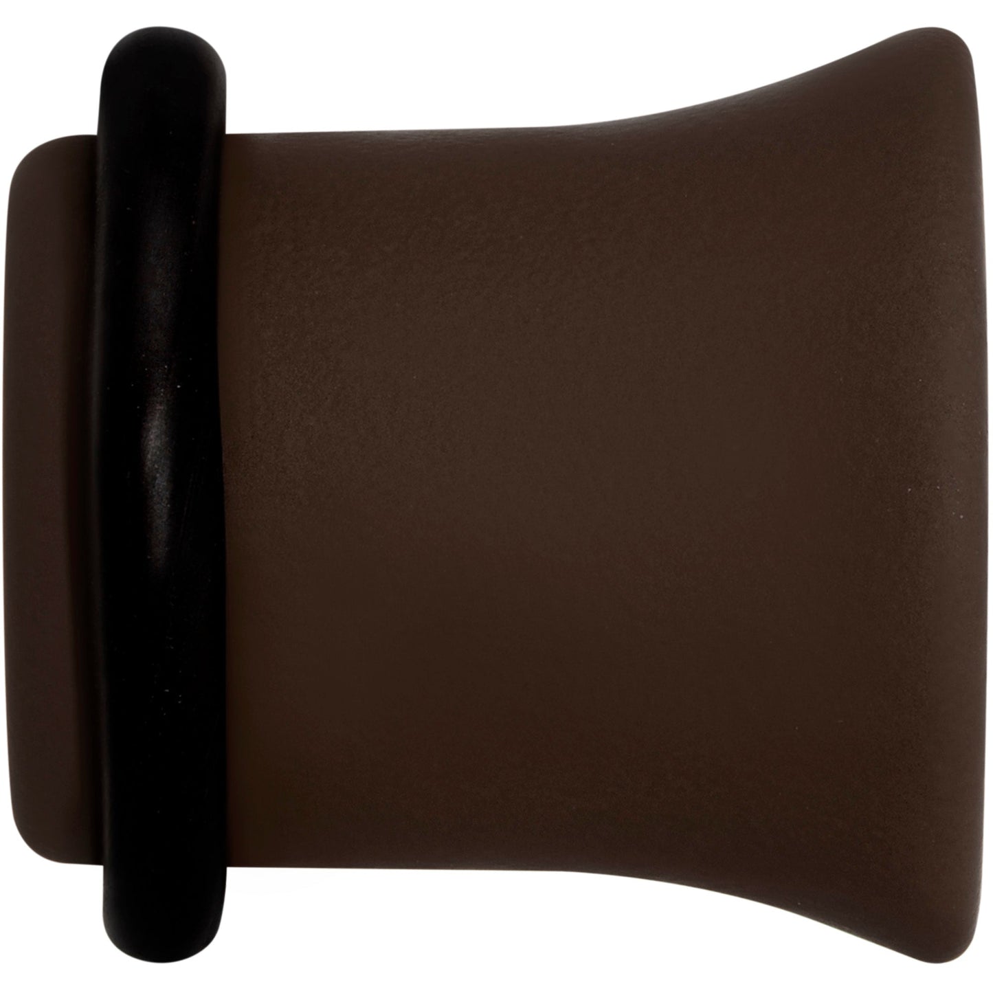 Delicious Dark Brown Matte Acrylic Single Flare Plug Set