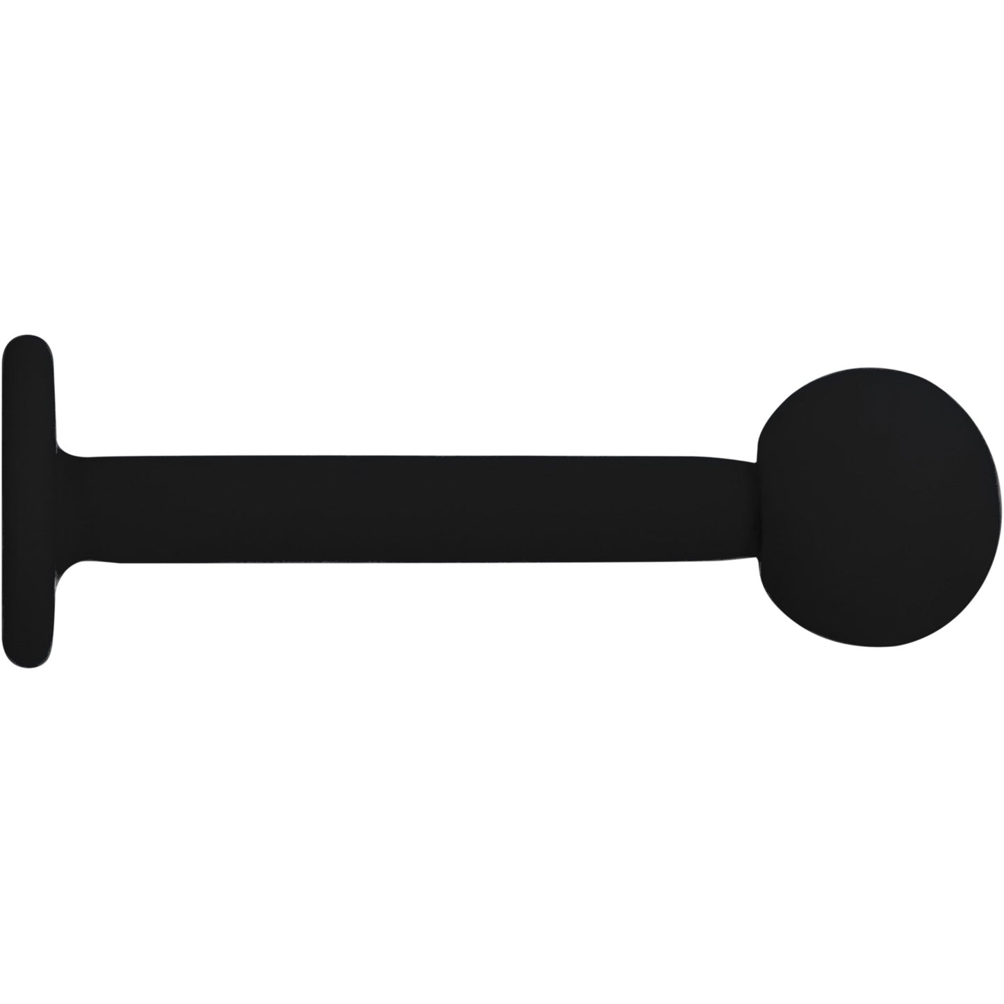 16G 5/16 Black Acrylic Matte Labret Monroe Tragus