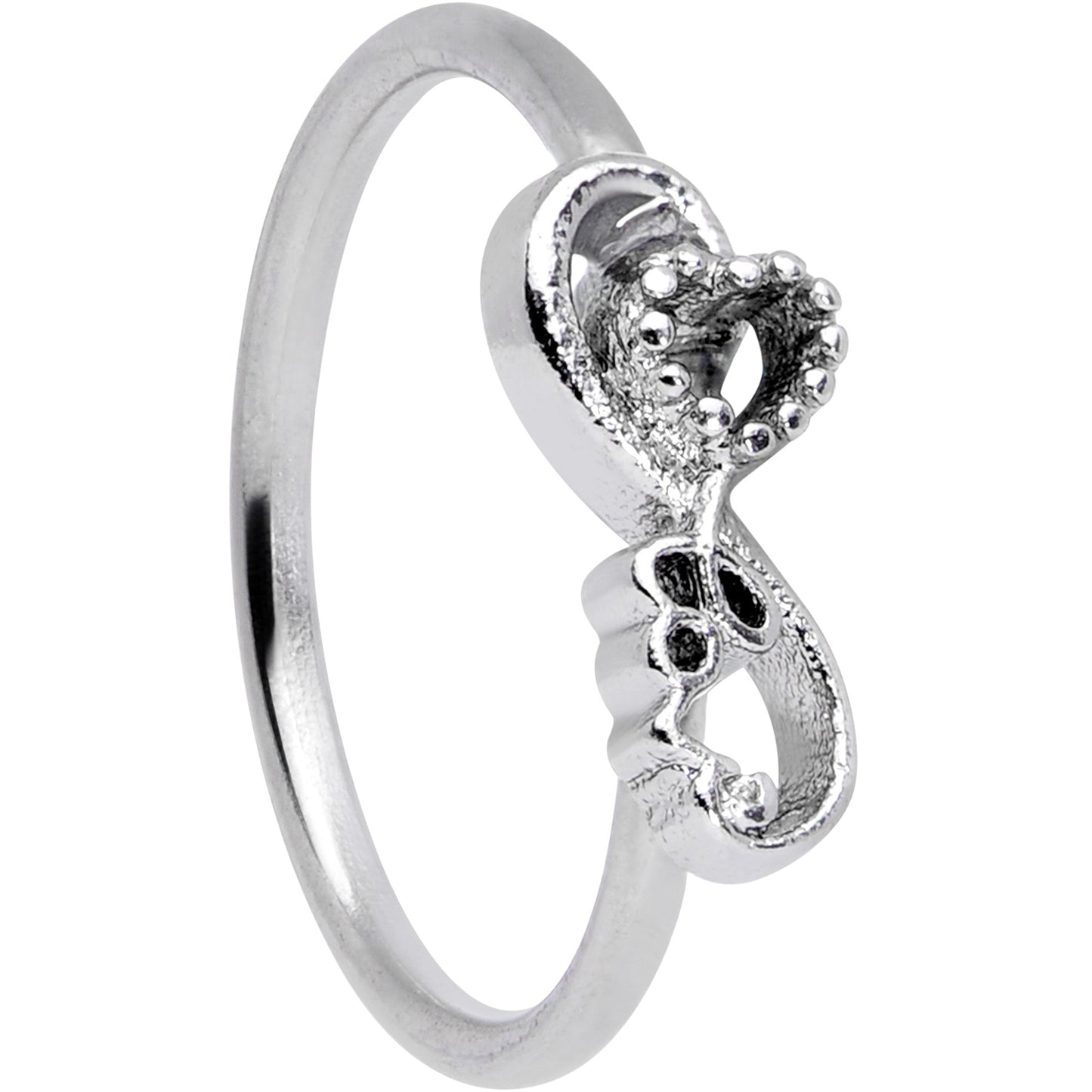 20G 5/16 Infinity Heart Valentines Day Nose Hoop