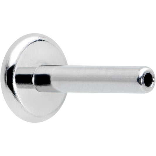 16G 1/4 G23 Titanium Threadless Post Only Labret Tragus