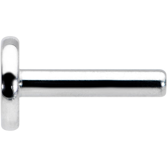 16G 1/4 G23 Titanium Threadless Post Only Labret Tragus