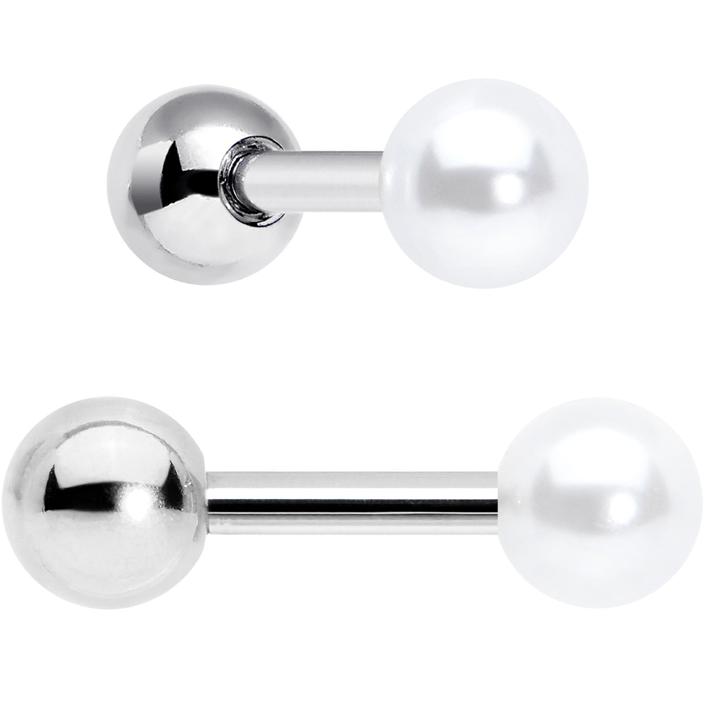 16G 1/4 Nautical Rainbow Shell Seahorse Cartilage Tragus Set of 3