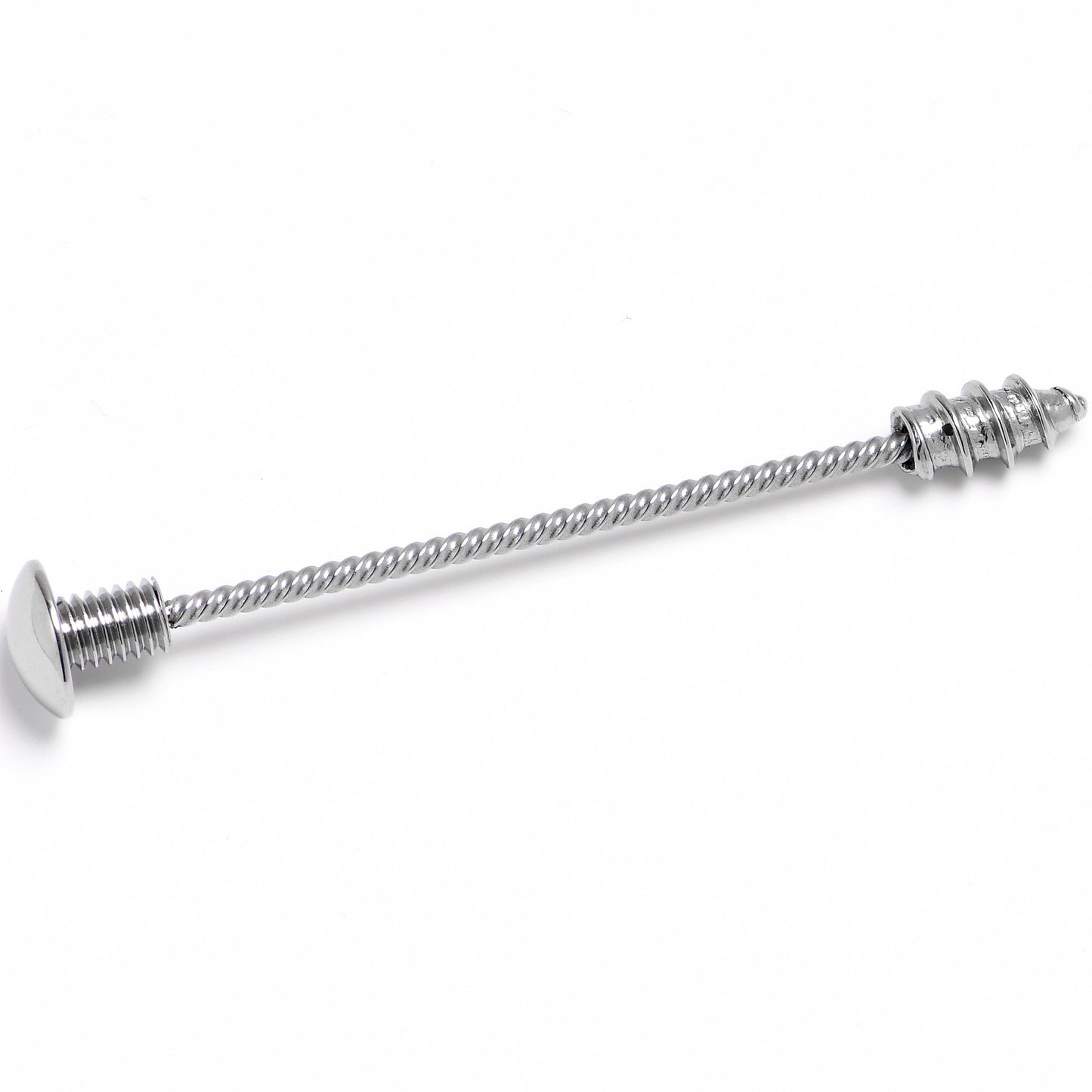 14G Optical Illusion Screw Industrial Barbell 38mm