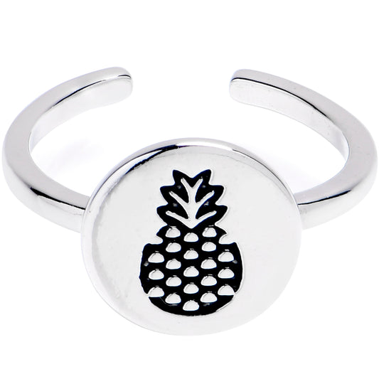 Pineapple Pedicure Adjustable Toe Ring