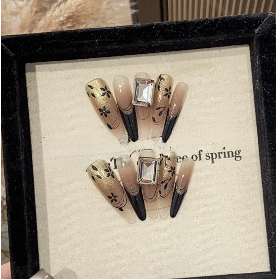 0995- Handmade press on nails fake nails removable