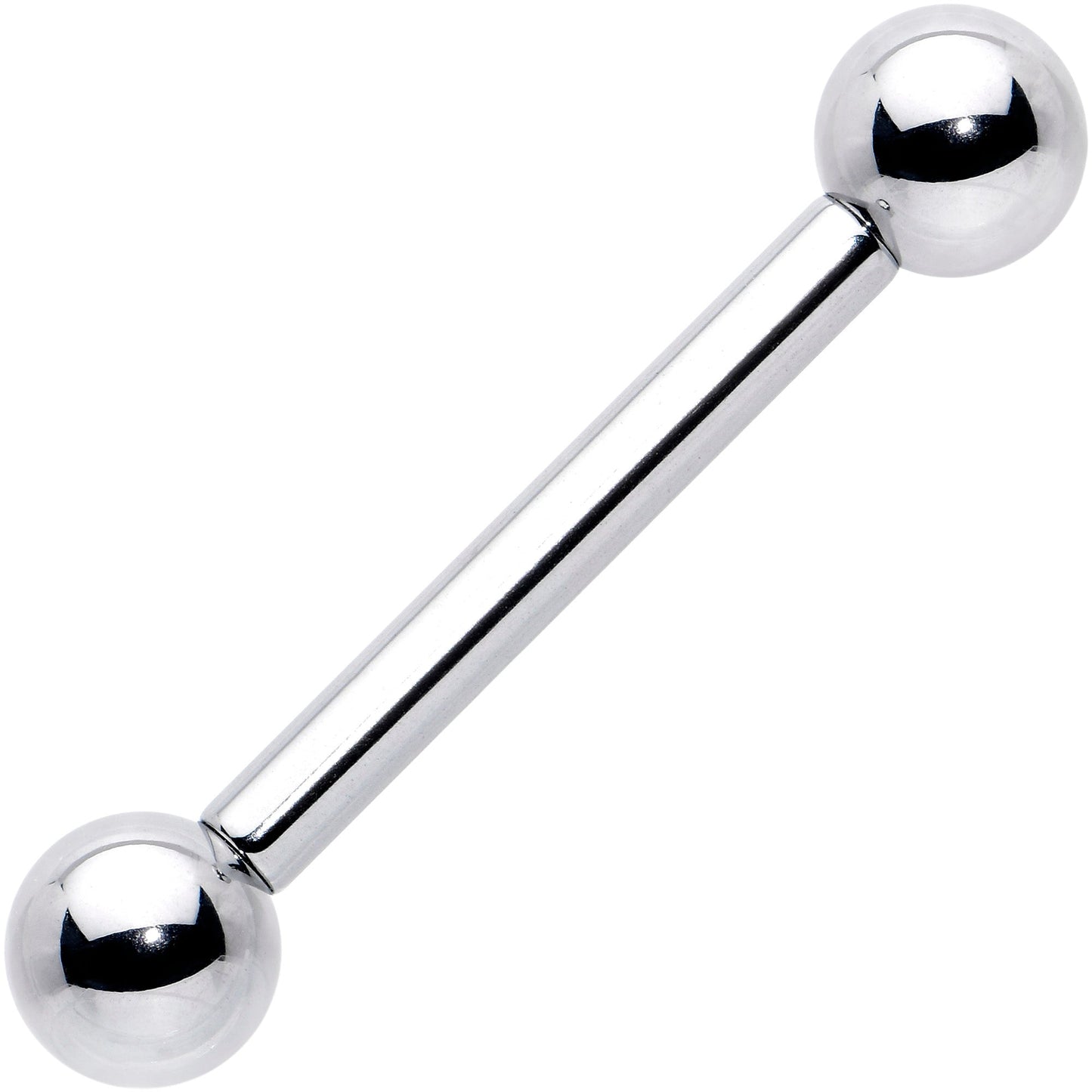 10G Stainless Straight Steel Barbell 3/4 6mm