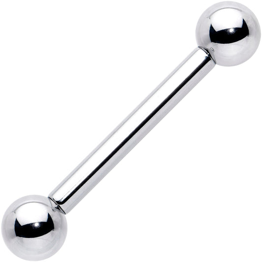 10G Stainless Straight Steel Barbell 3/4 6mm