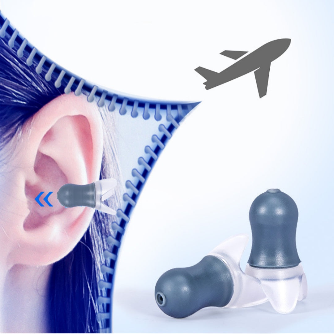 Pressure-relief Aviation-specific Earplugs For Reducing Cabin Pressure