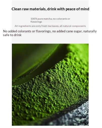 Food-grade Matcha Powder Latte Drink Conveniently Packaged In Individual Single-serve Sachets