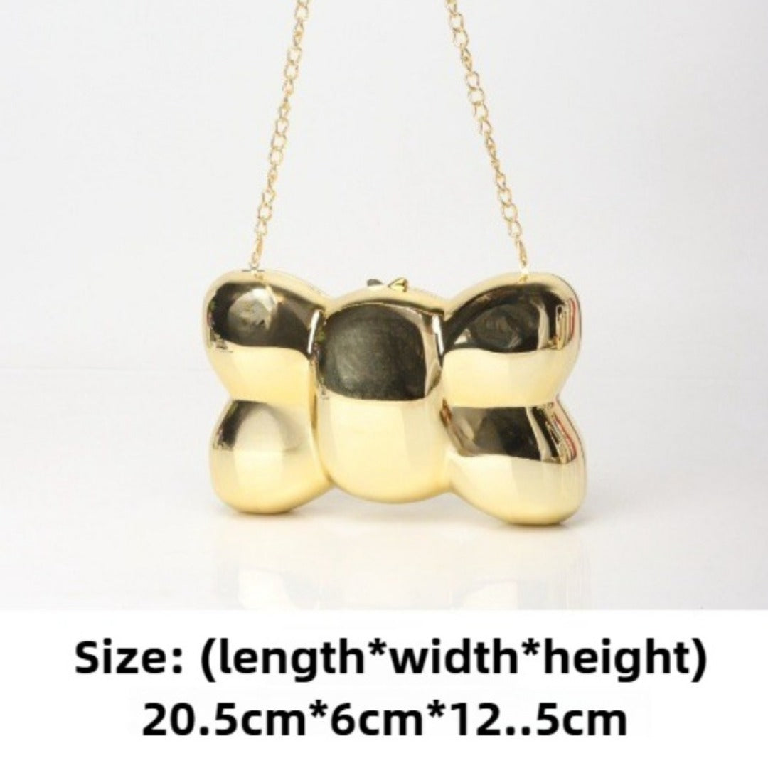 Mini Ladies Acrylic Bag Trendy, Bow evening Clutch Bag, Wedding Dinner Purse,clutch Purse Casual, Clutch Purse Party, Prom Bag, Party Purse,