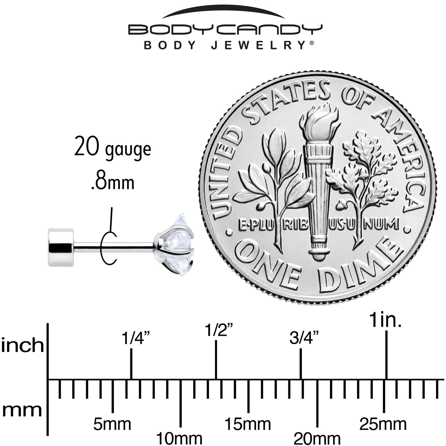 Clear Simplistic Heart Star CZ Flat Back Stud Earrings - 3 Pairs