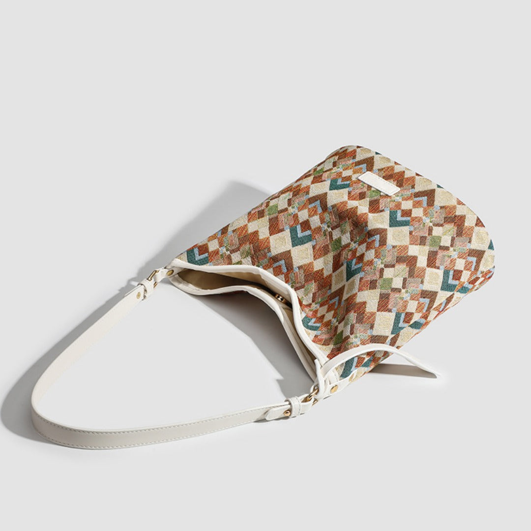 Casual large capacity hobo bag, bag female college shoulder bag, Crossbody hobo bag, bucket bag