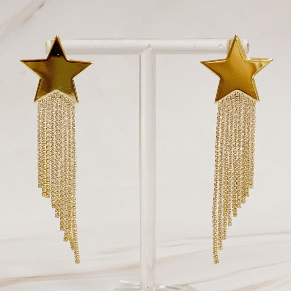 Star Shine Cascade Earrings