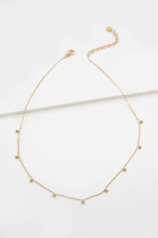 Dot Charm Necklace