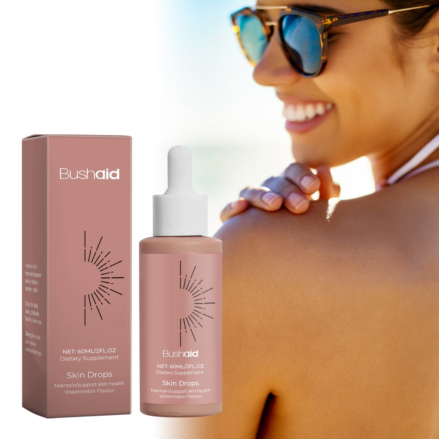 Natural Sunless Tanning Drops Oral