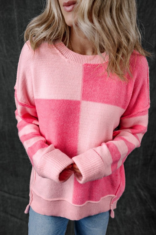 Abigail High Low Loose Sweater