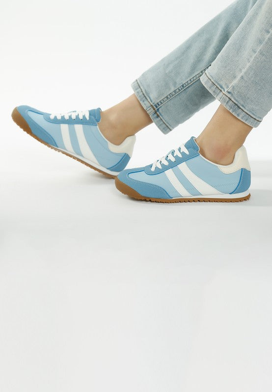 Peak Burn Casual Lace-Up Sneakers